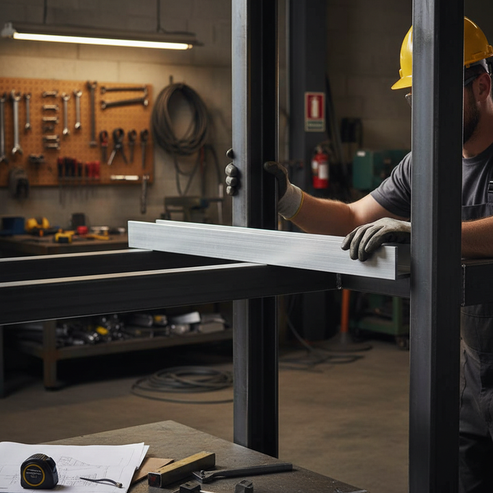 Premium High-Performance Aluminium Channel 254mm x 76.2mm x 9.5mm x 12.7mm - Grade 6082 T6 for Structural Applications