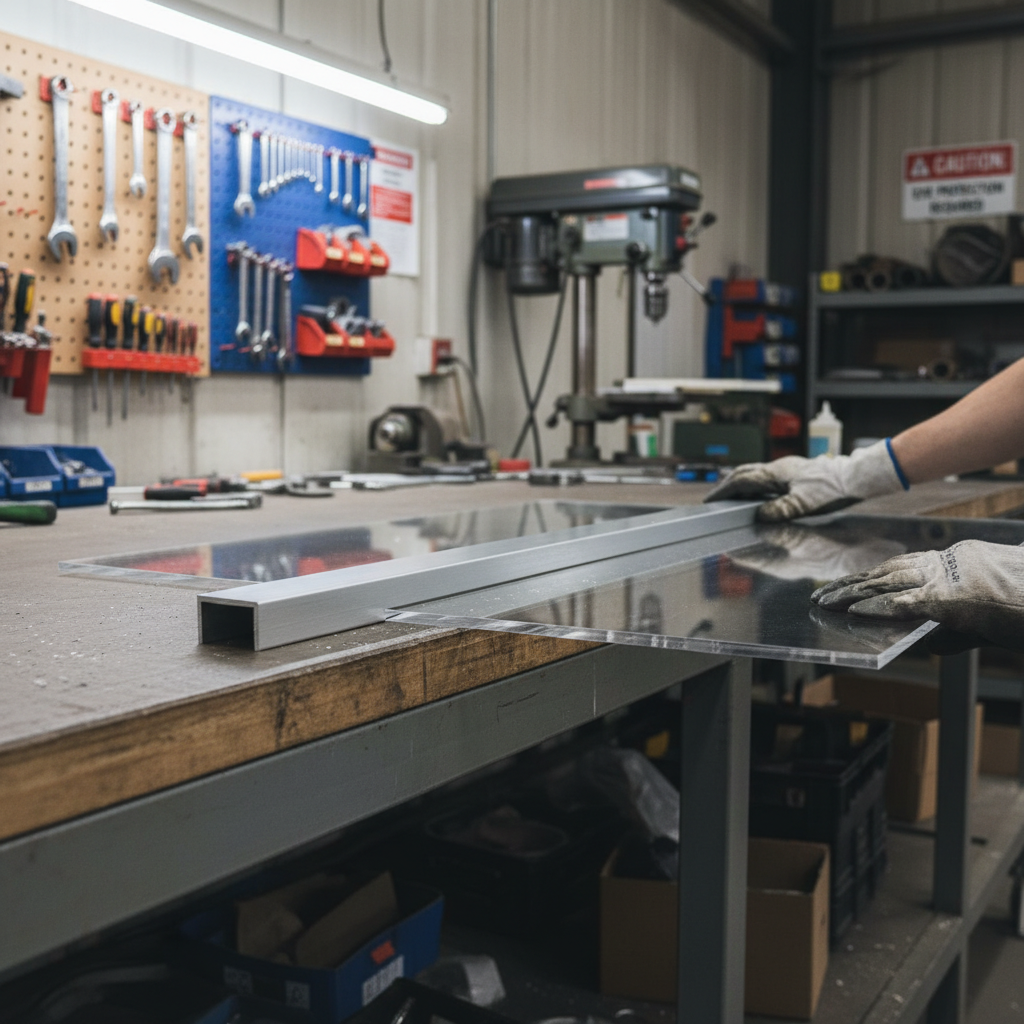 Professional Brushed Polished Aluminium Channel 38.1mm x 38.1mm x 3.2mm - High Corrosion Resistance for Architectural Applications