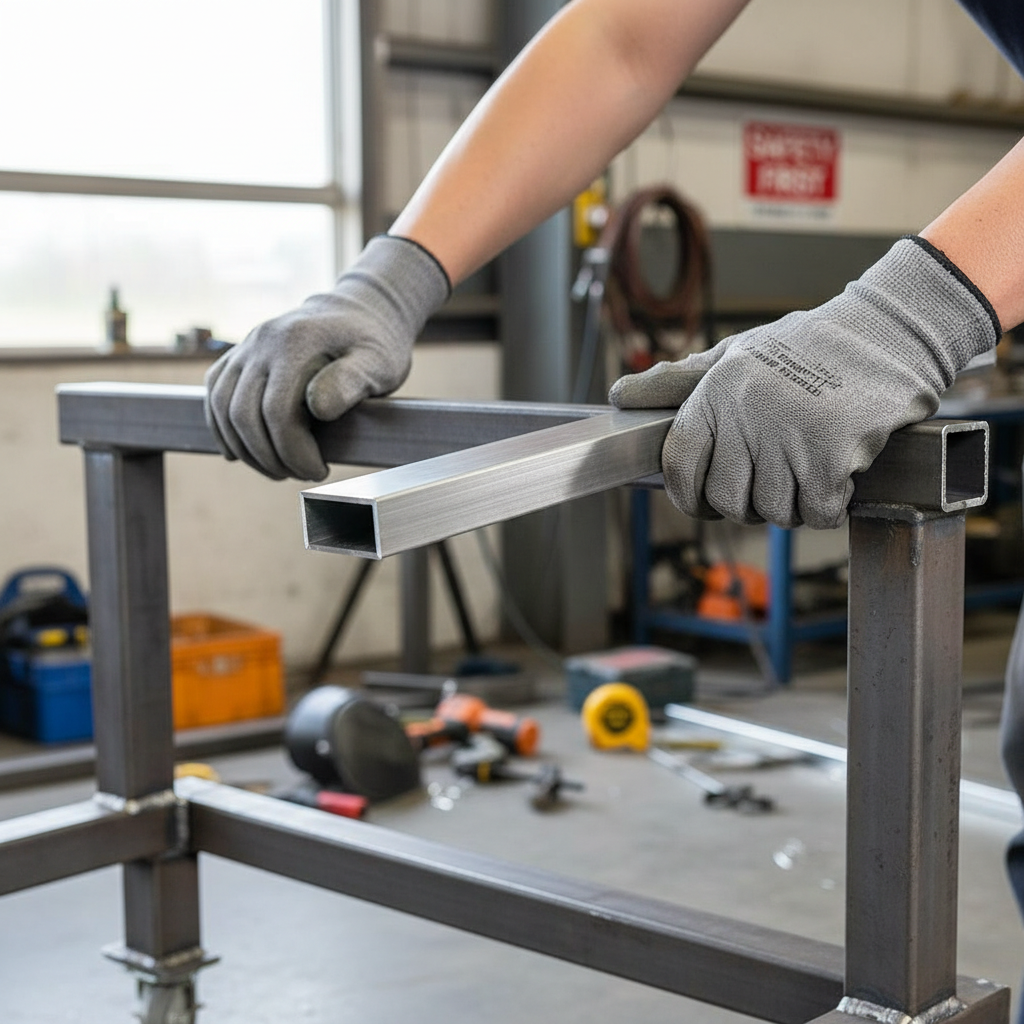 Premium Heavy Duty Aluminium Rectangular Tube 38.1mm x 25.4mm x 3.2mm - Grade 6062 T6 with Excellent Corrosion Resistance 38.1 × 25.4 × 3.2 mm (1 1/2″ × 1″ × 10swg) – photo 1 of 2