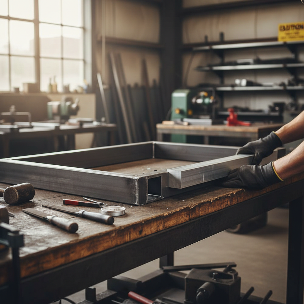 Premium 9.5mm Aluminium Square Bar - Structural Grade, High Strength Alloy with Excellent Machinability and Weldability 9.5 mm (3/8″) – photo 1 of 2