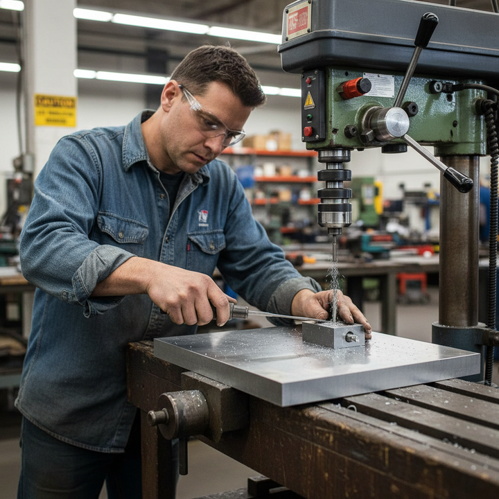 Premium 50mm Aluminium Cast Tooling Plate - High Precision, Excellent Machinability and Weldability for CNC and 3D Printing Applications