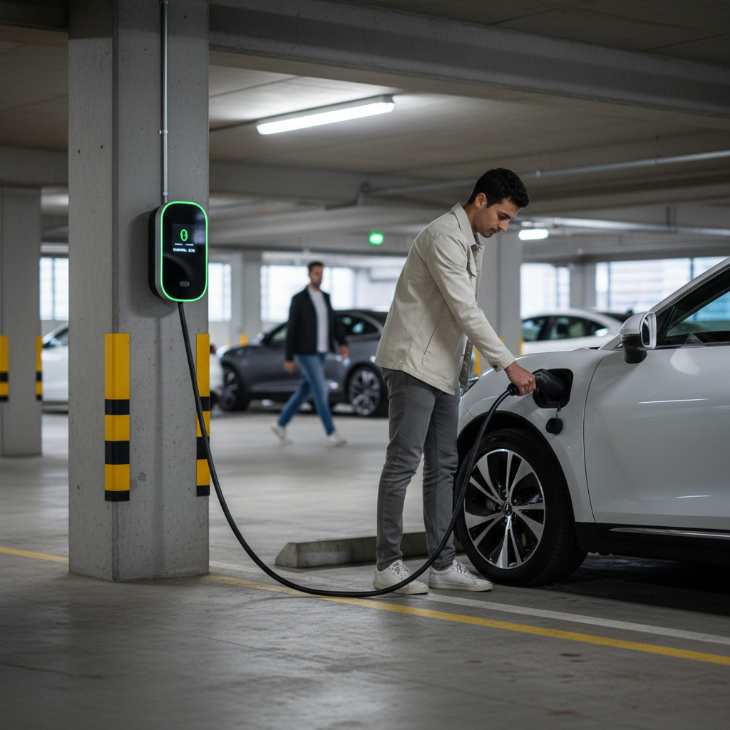 Premium EV Charging Cable Type 1 to Type 2 - 5m & 10m Lengths, Lightweight, IEC Certified, IP54 Rated