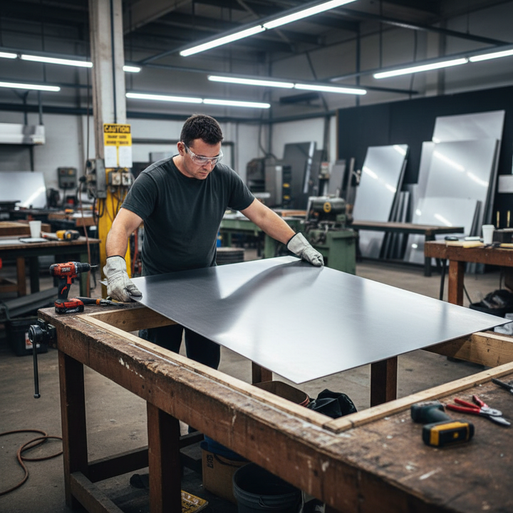 Premium Dull Polished Stainless Steel Sheet 2000mm x 1000mm x 1.2mm for Architectural and Commercial Applications