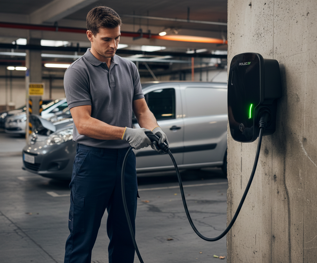 Premium 22kW Intelligent EV Charging Unit with Universal Socket and Smart Features for Home and Business Use