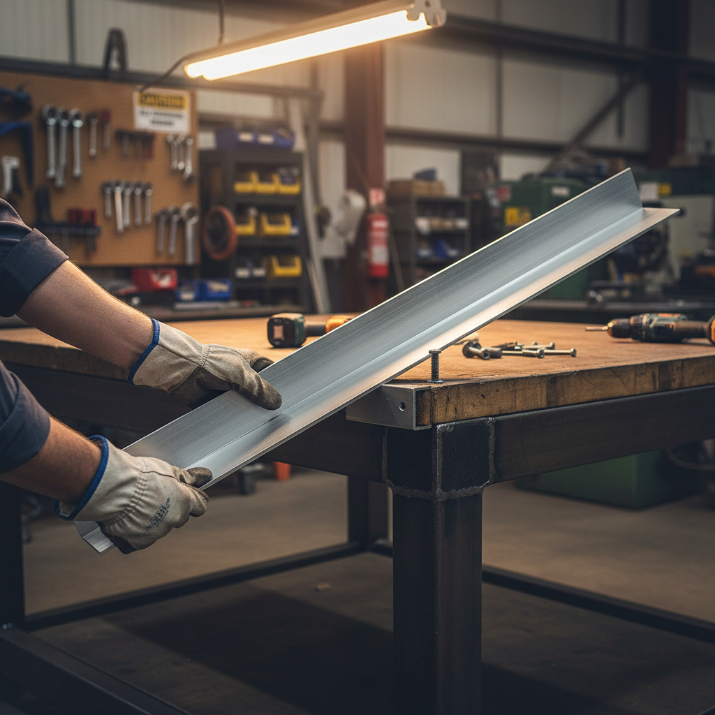Premium Heavy Duty Aluminium Angle 31.7mm x 31.7mm x 4.8mm for Structural Applications 31.7 × 31.7 × 4.8 mm (1 1/4″ × 1 1/4″ × 3/16″) – photo 1 of 2