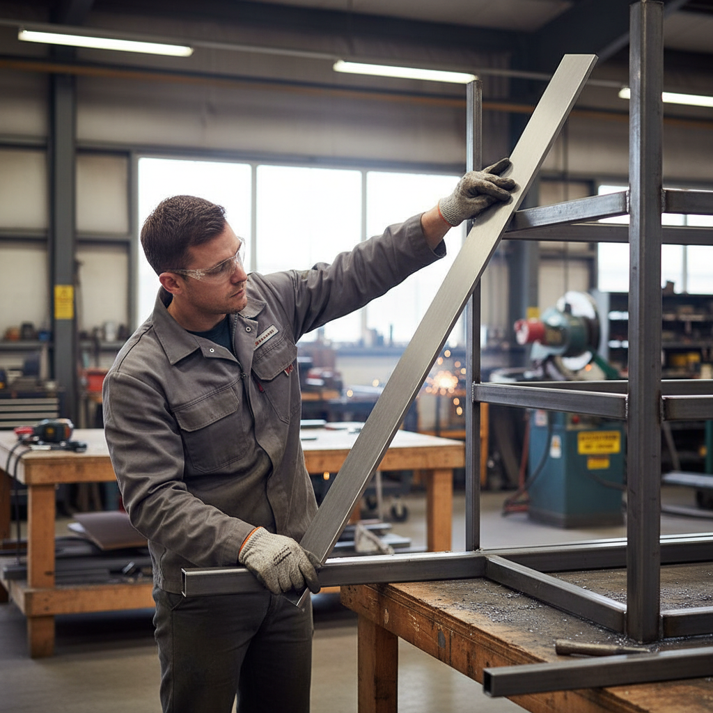 Aluminium Flat Bar 19 × 4.8 mm (3/4″ × 3/16″) – photo 1 of 2