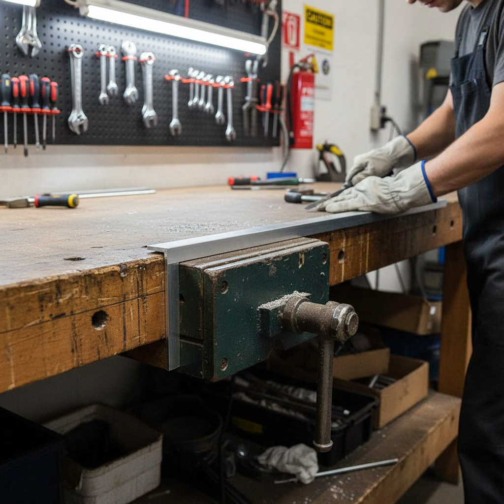 Premium Heavy Duty Aluminium Unequal Angle 25.4mm x 19mm x 1.6mm - High Corrosion Resistance and Good Mechanical Strength