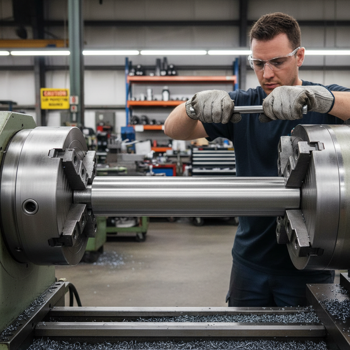 Professional 190.5mm Diameter Plain Finish Aluminium Round Bar - High-Strength Structural Alloy 6082 T6 for Versatile Applications