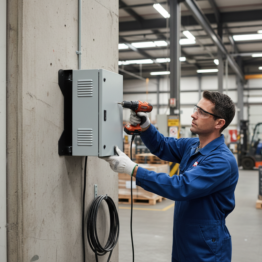 Premium Heavy Duty WallPod Mounting Plate - 3mm Powder Coated Steel with UV Stabilized Screen Print