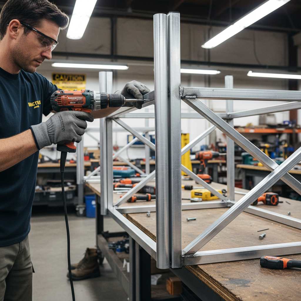 Premium Heavy Duty Aluminium Round Tube 76.2mm x 12.7mm - High Strength Alloy 6082 T6 with Excellent Corrosion Resistance