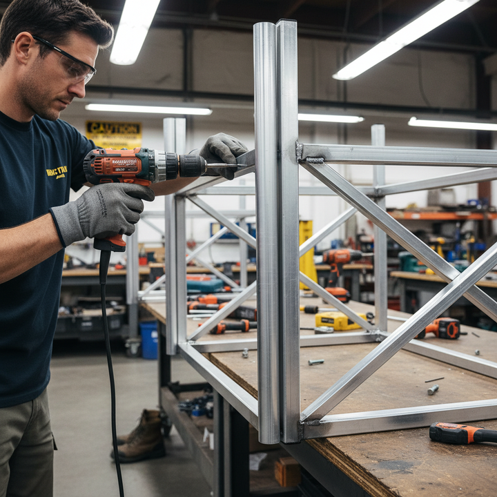 Premium Heavy Duty Aluminium Round Tube 76.2mm x 12.7mm - High Strength Alloy 6082 T6 with Excellent Corrosion Resistance