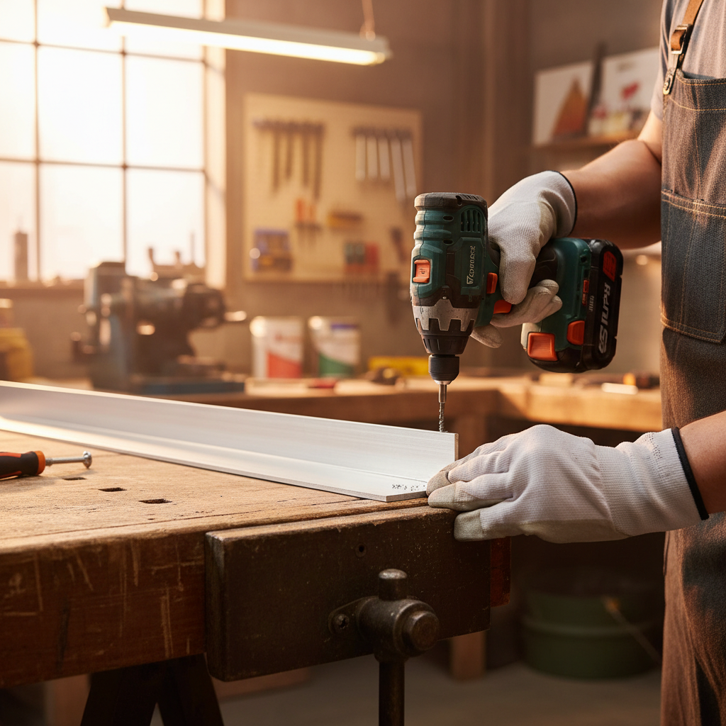 Premium 31.7mm x 25.4mm x 3.2mm Aluminium Unequal Angle - Grade 6063 T6 with High Corrosion Resistance and Excellent Weldability 31.7 × 25.4 × 3.2 mm (1 1/4″ × 1″ × 1/8″) – photo 1 of 2