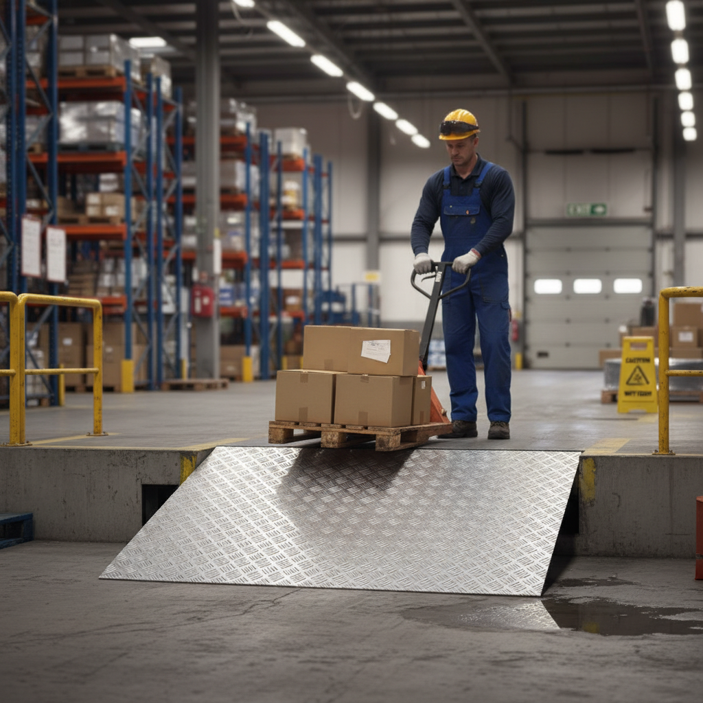 Premium Heavy Duty Aluminium Chequer Plate 3000mm x 1500mm x 4.5mm - Five Bar Tread Design for Enhanced Traction and Durability