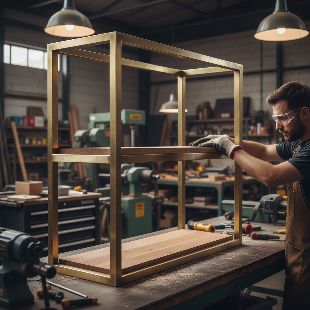 Premium 50mm x 50mm x 1.5mm Brass Square Tube - High Tensile Strength & Corrosion Resistance