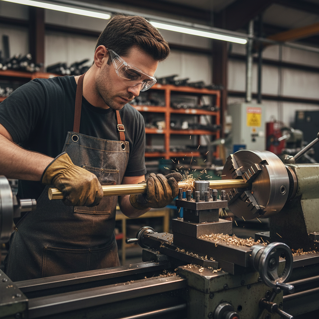 Professional Heavy Duty 76.2mm (3") Diameter Brass Round Bar - High-Strength CZ121 Alloy for Various Applications