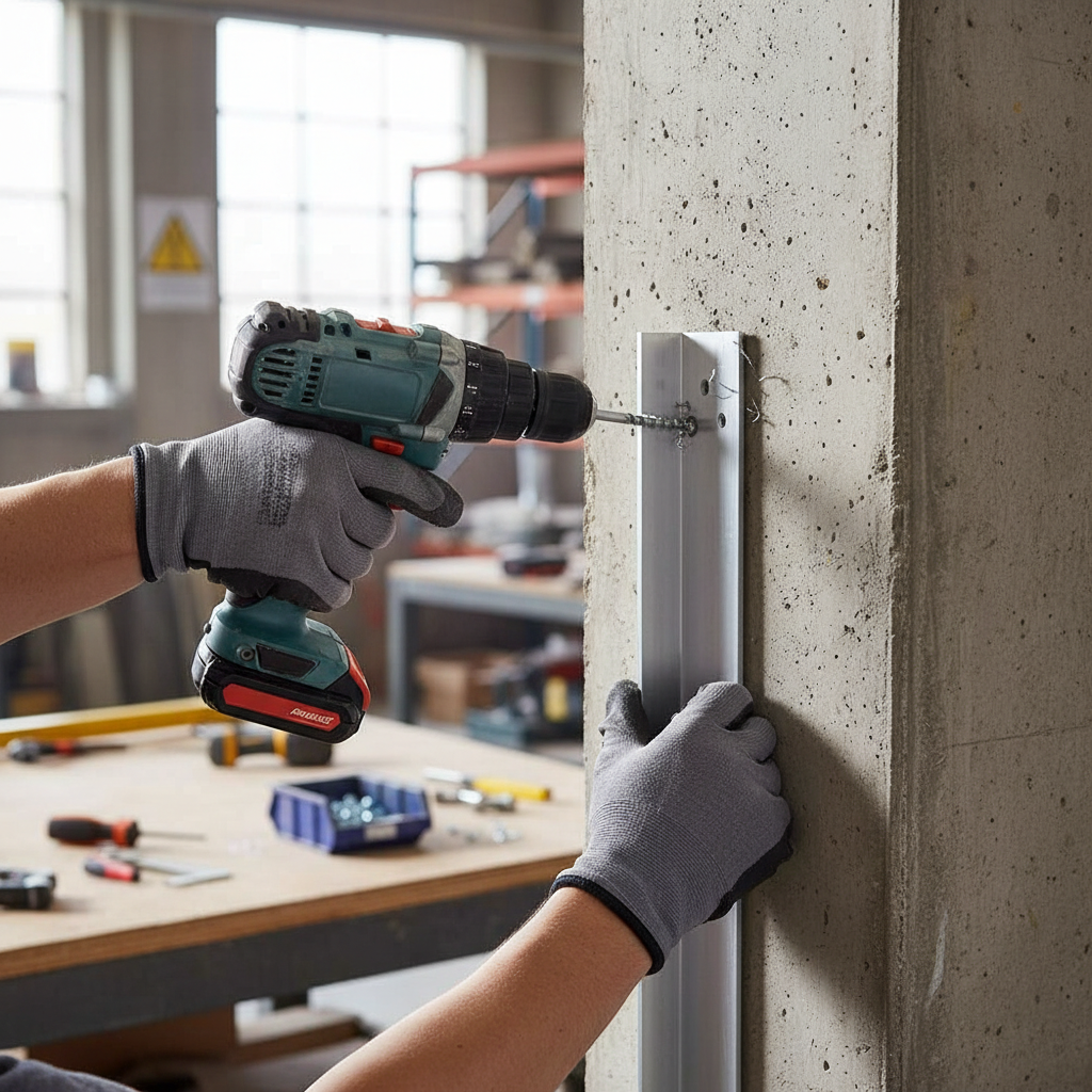 Professional Heavy Duty Aluminium Unequal Angle 101.6mm x 76.2mm x 6.3mm for Structural Applications 101.6 × 76.2 × 6.3 mm (4″ × 3″ × 1/4″) – photo 1 of 2