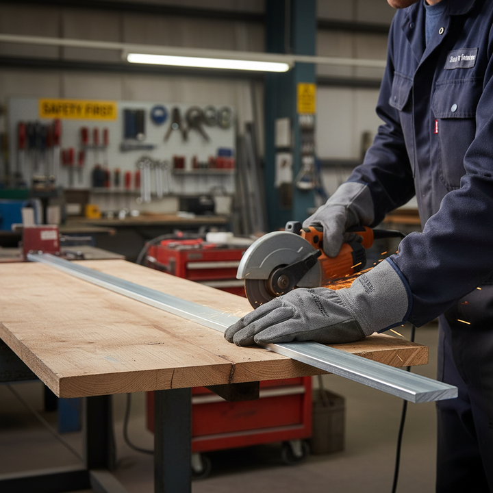 Premium Structural Grade 6082 T6 Aluminium Flat Bar 50.8mm x 4.8mm for High-Strength Applications