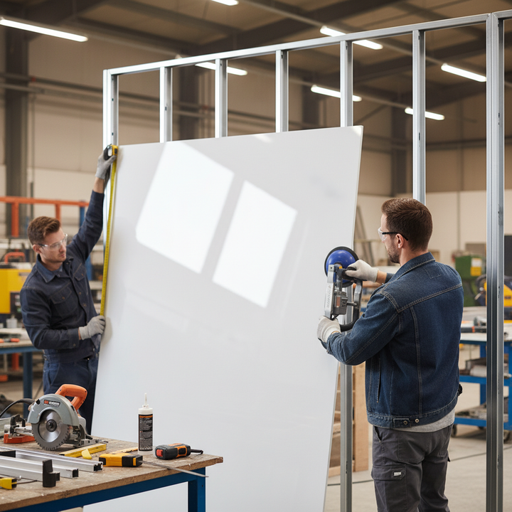 Premium 2440mm x 1220mm x 3mm Gloss and Matt Finish Aluminium Composite Panel for Versatile Applications
