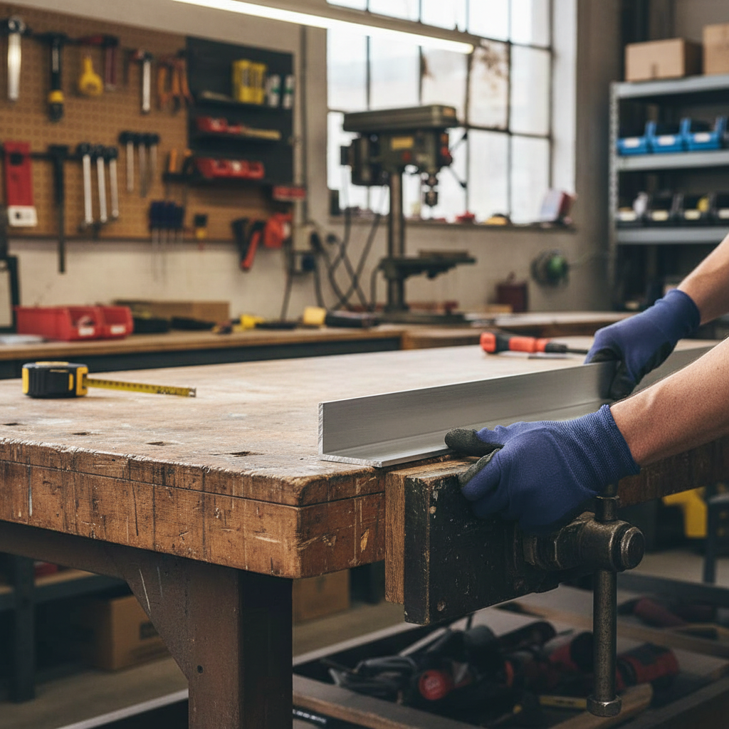 Premium Heavy Duty Aluminium Unequal Angle 25.4mm x 12.7mm x 1.6mm - Grade 6063 T6 with High Corrosion Resistance for Versatile Applications