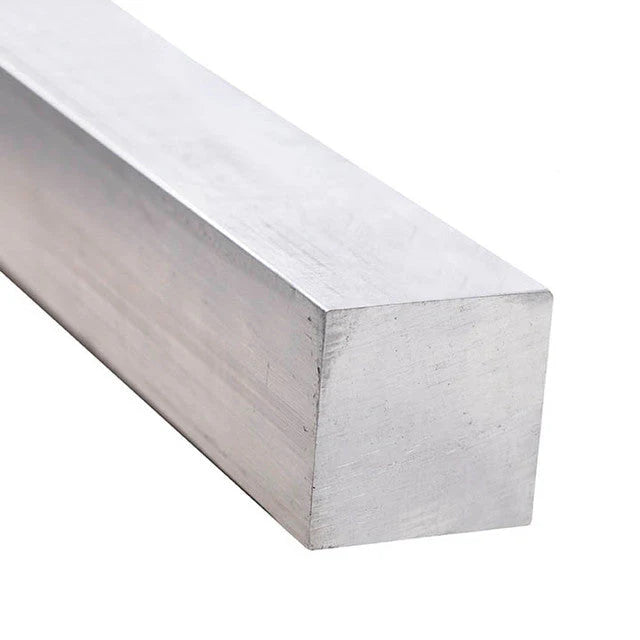 19mm Aluminium Square Bar 6082 Grade – 3/4" Metal Rod, Excellent Corrosion Resistance, Mill Finish, 0.98kg/m Weight