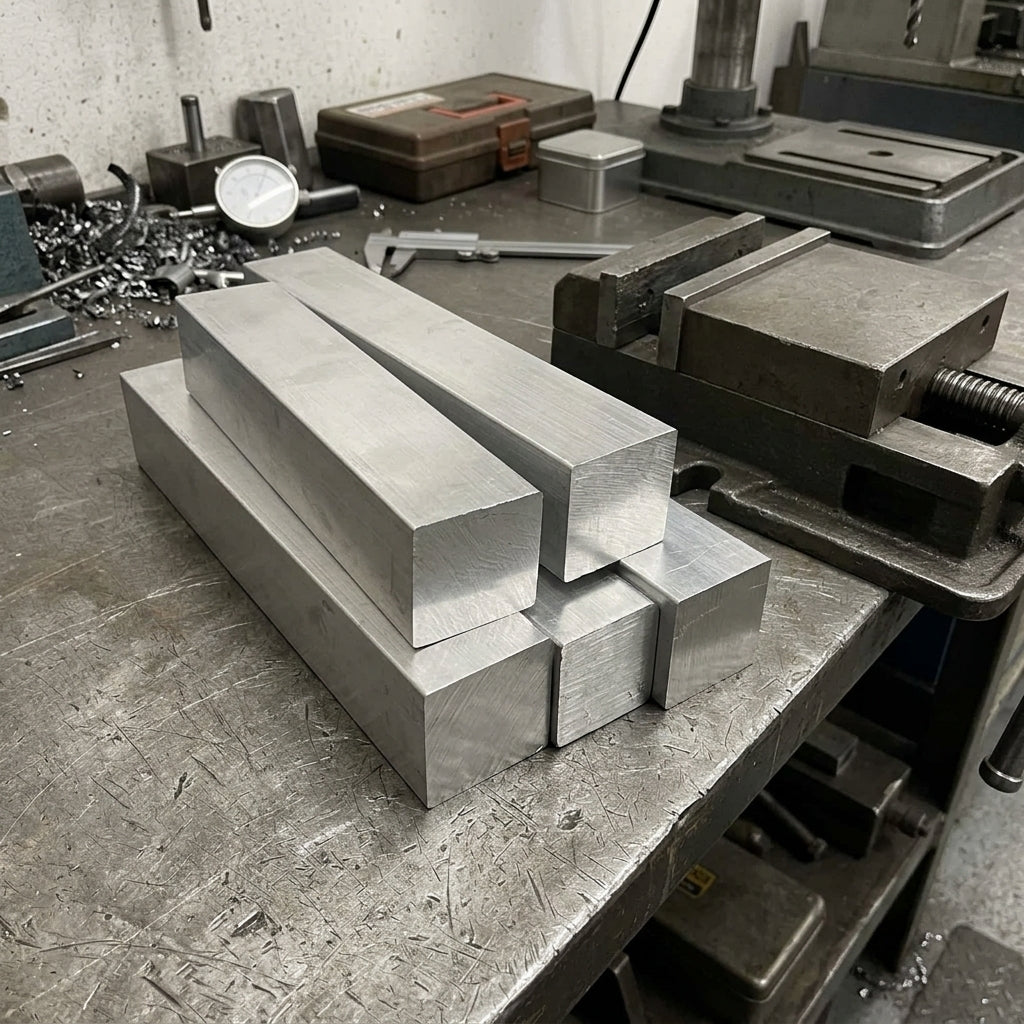 Aluminium Square Bar 101.6mm (4 Inch) 101.6 mm – photo 1 of 2