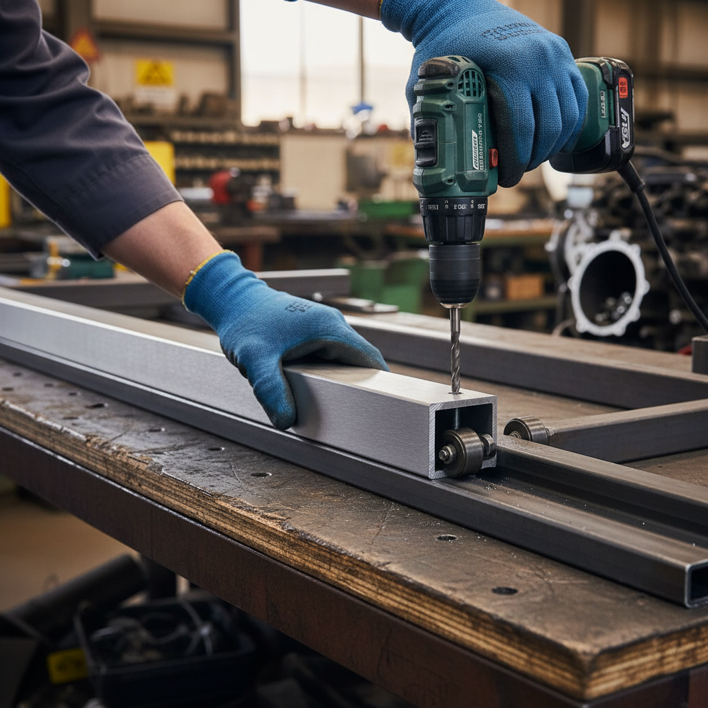 Premium Structural Alloy Aluminium Channel 50.8mm x 50.8mm x 6.3mm - High-Strength 6082 T6 U Channel with Brushed Polished Finish for Architectural Applications 50.8 × 50.8 × 6.3 mm (2″ × 2″ × 1/4″) – photo 1 of 2