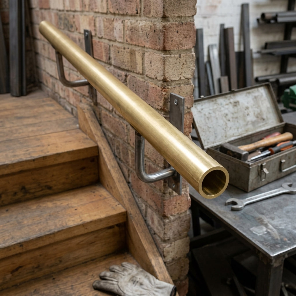 Brass CZ108 Circular Tube Made to Your Measurements  – photo 1 of 2