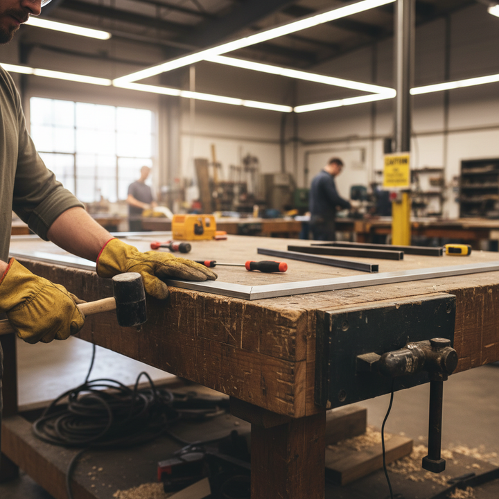 Premium Structural Grade 6082 T6 Aluminium Flat Bar 100mm x 10mm for High-Performance Applications