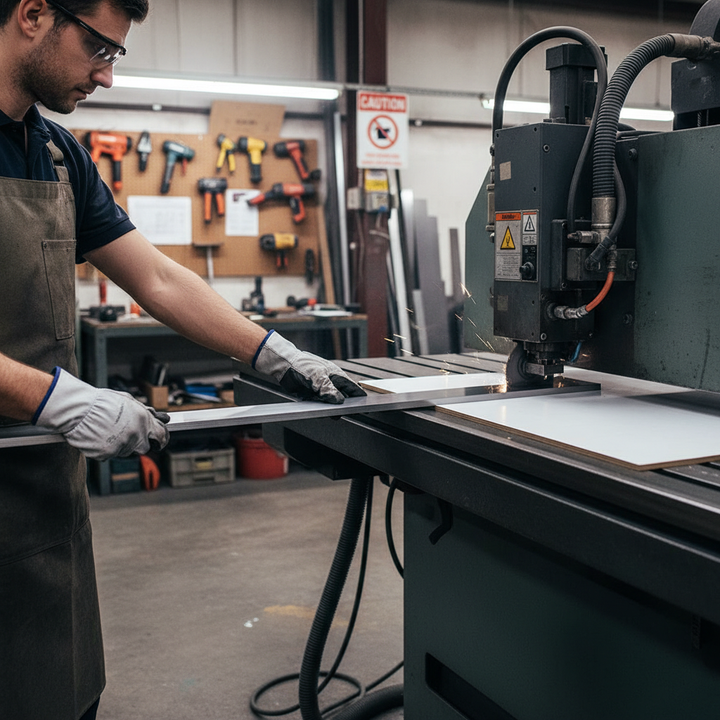 Premium Structural Grade 6082 T6 Aluminium Flat Bar 9.5mm x 6.3mm - High Strength, Corrosion Resistant for Architectural and Industrial Applications