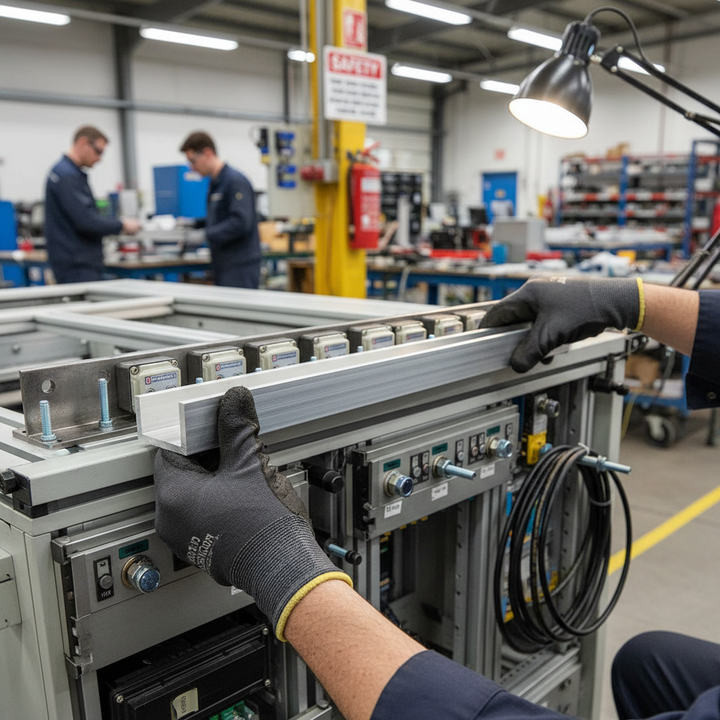 Premium Structural Aluminium Channel 101.6mm x 25.4mm x 3.2mm - High-Strength 6082 T6 for Heavy-Duty Applications