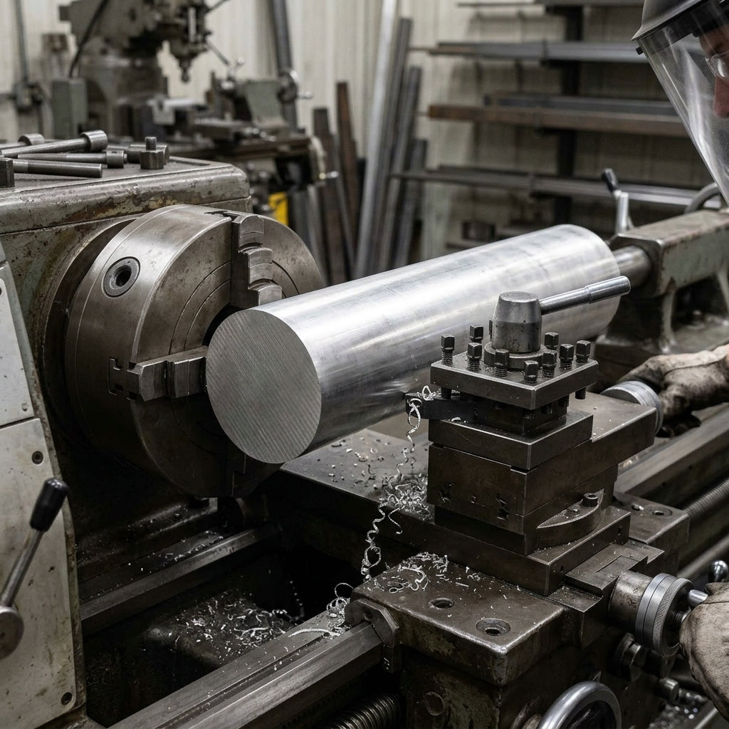 114.3mm Aluminium Bar 2011 Grade Machined to Length 114.3 mm – photo 1 of 2