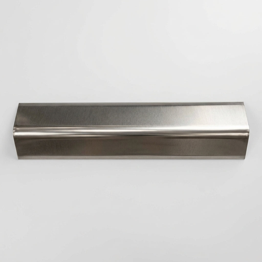 Stainless Steel Folded Angle with Radius Edge - Custom Cut to Size (view 2)