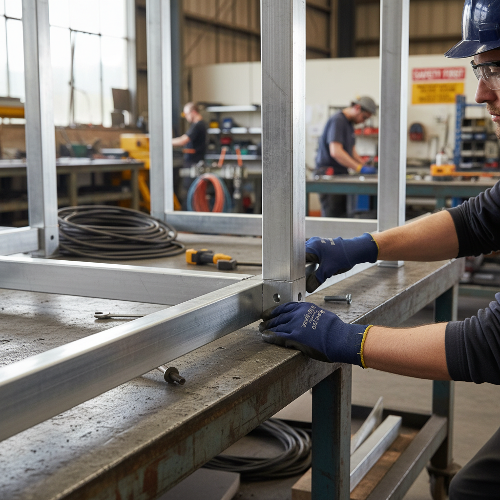 Premium Heavy Duty Aluminium T-Section 38.1mm x 38.1mm x 3.2mm - High-Strength Structural Alloy for Trusses and Cranes