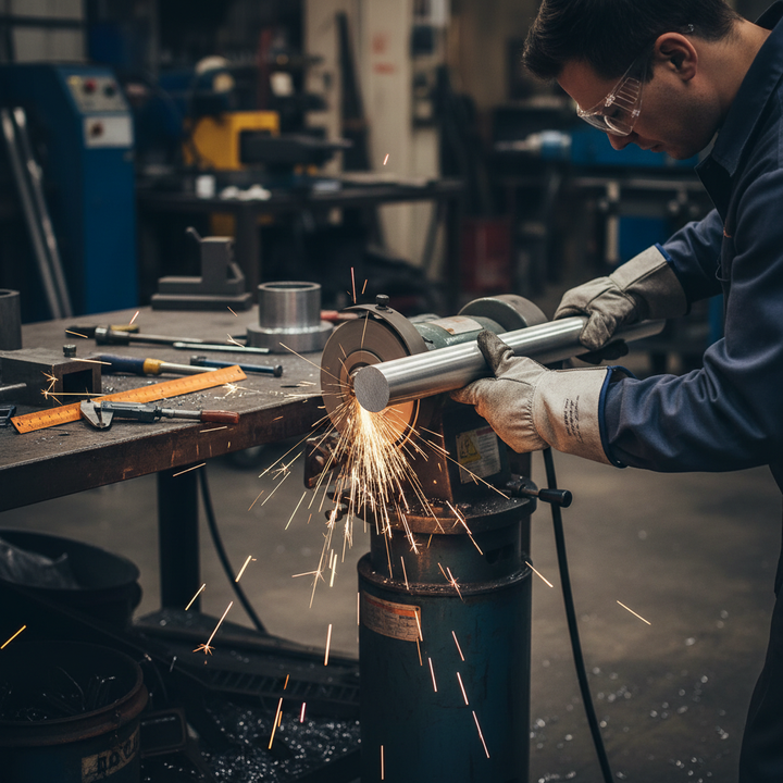 Premium Structural Grade Aluminium Round Bar 41.3mm Diameter - High Strength 6082 T6 Alloy for Heavy Duty Applications