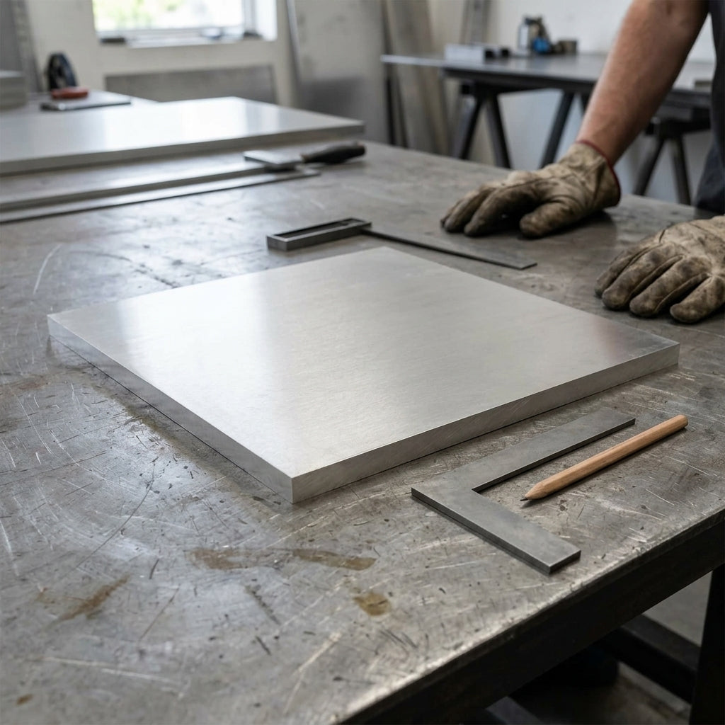 Aluminium Plate 10mm Thick 6082 - Cut to Size 10 mm – photo 1 of 2