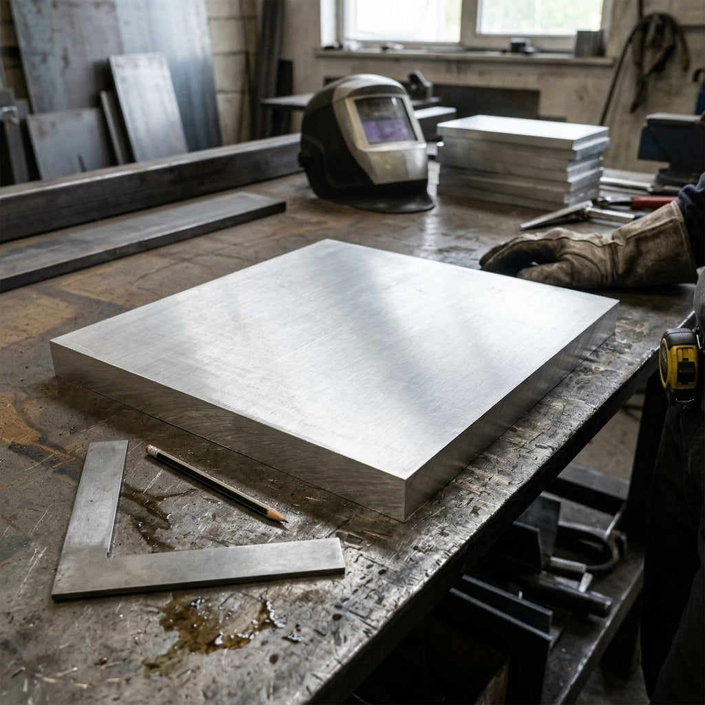 Aluminium Plate 40mm Thick 6082 - Cut to Size 40 mm – photo 1 of 2