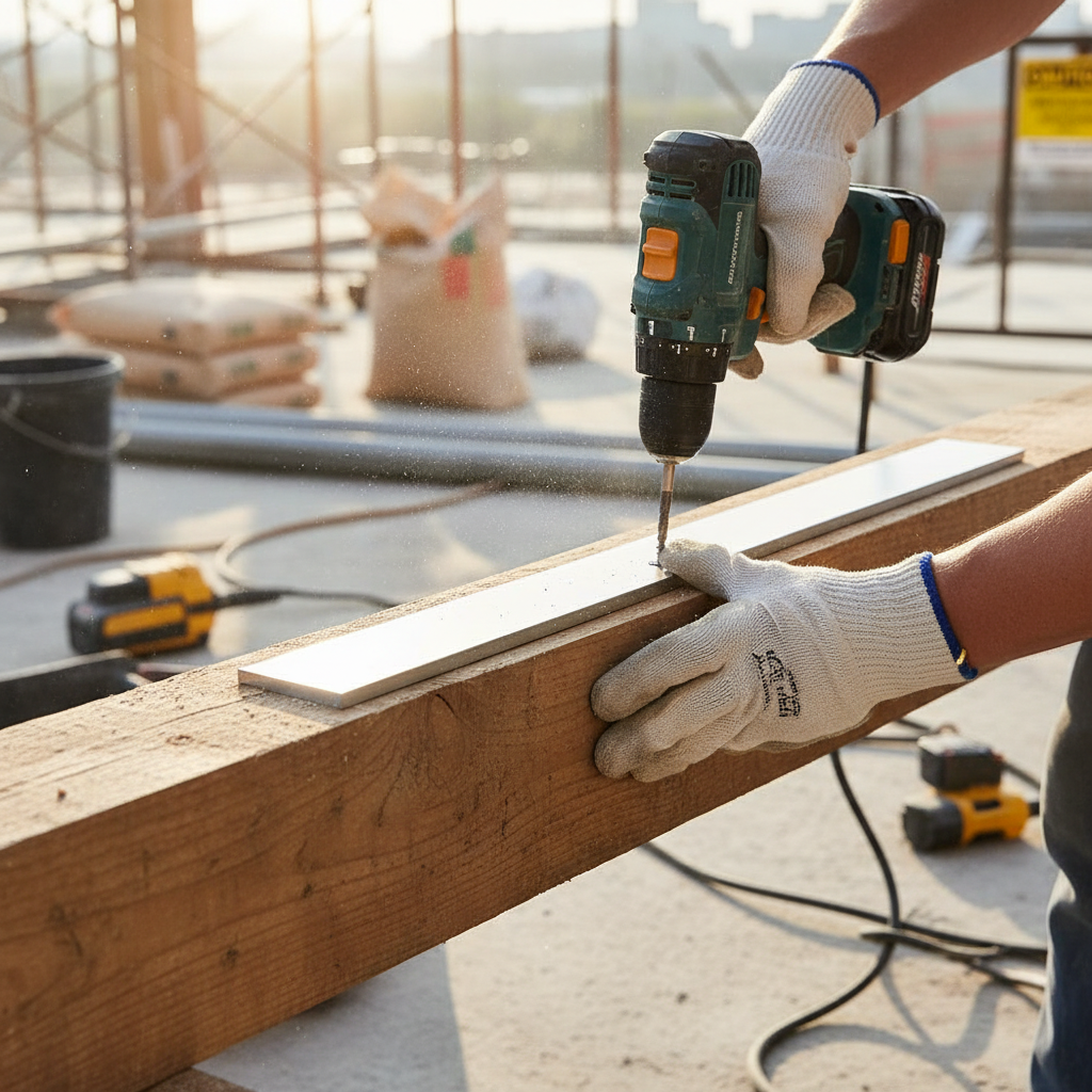 Premium Structural Grade 6082 T6 Aluminium Flat Bar 40mm x 6mm - High Strength Alloy for Architectural and Commercial Applications