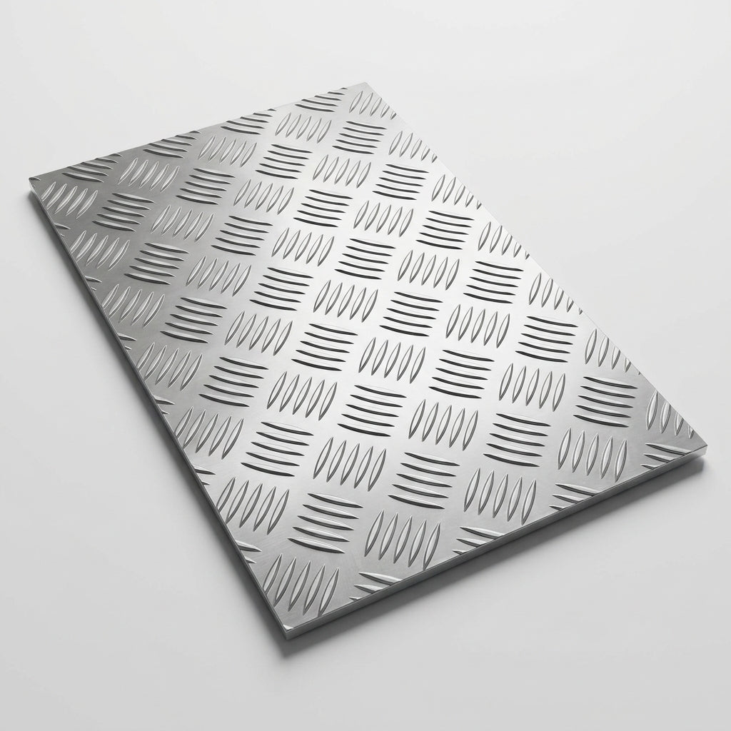 3mm Aluminium Five Bar Anti-Slip Plate Custom Size (view 2)