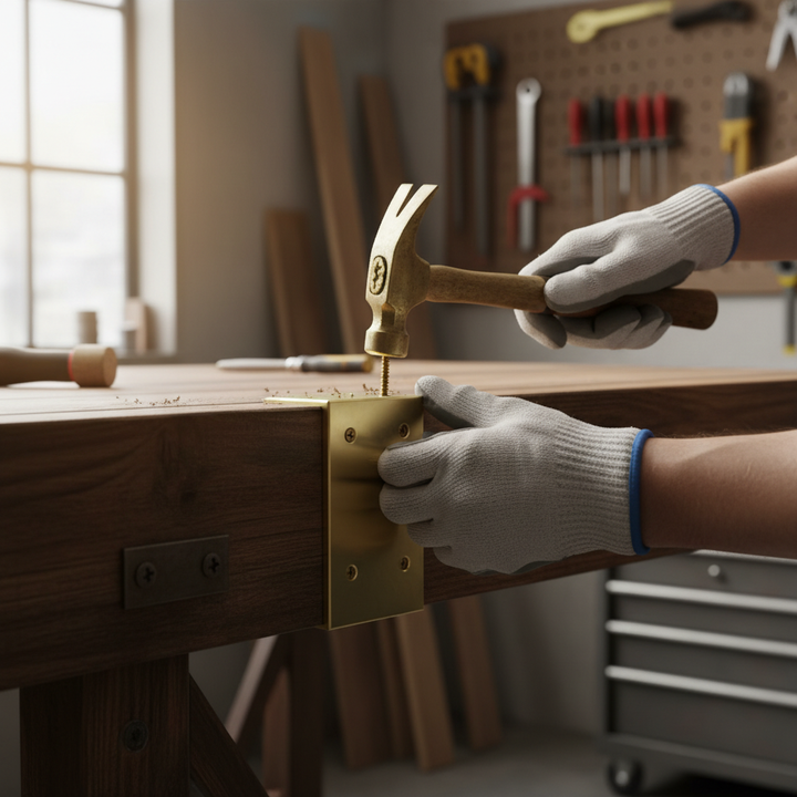 Premium Plain Finish Brass Channel 25.4mm x 25.4mm x 1.6mm - High Corrosion Resistance and Ductile Material for Multiple Applications