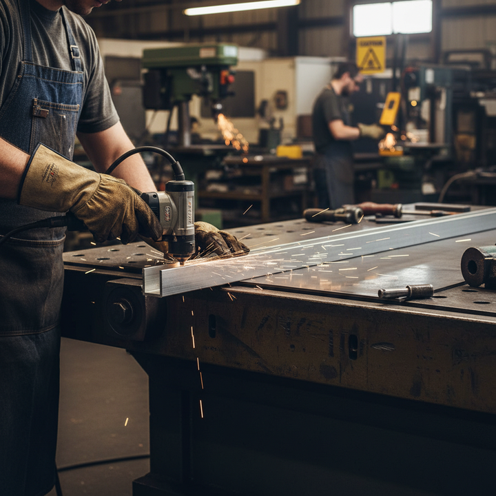 Premium Structural Alloy Aluminium Channel 25.4mm x 25.4mm x 4.8mm - High-Strength U Channel for Trusses, Bridges, and Cranes