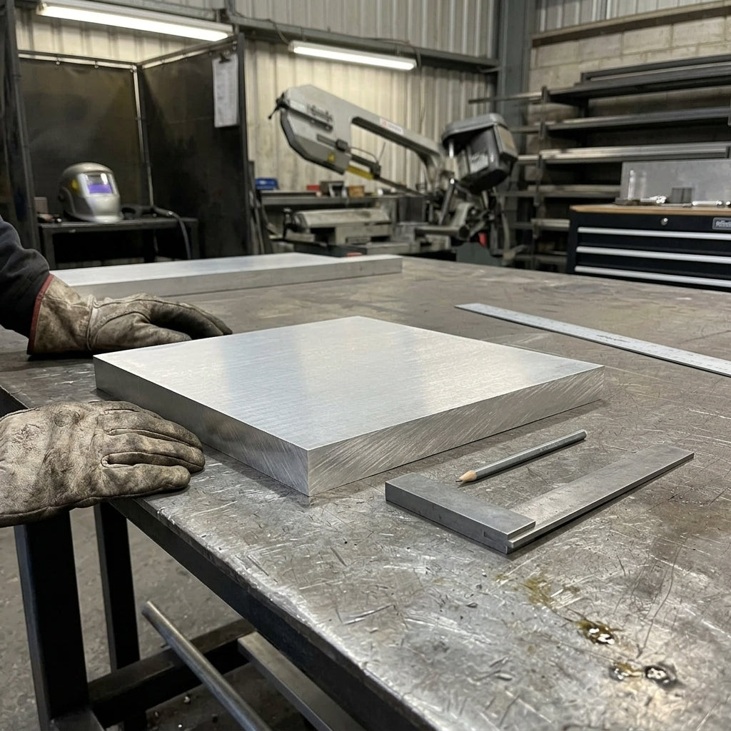 Aluminium Plate 40mm Thick 5083 - Cut to Size 40 mm – photo 1 of 2