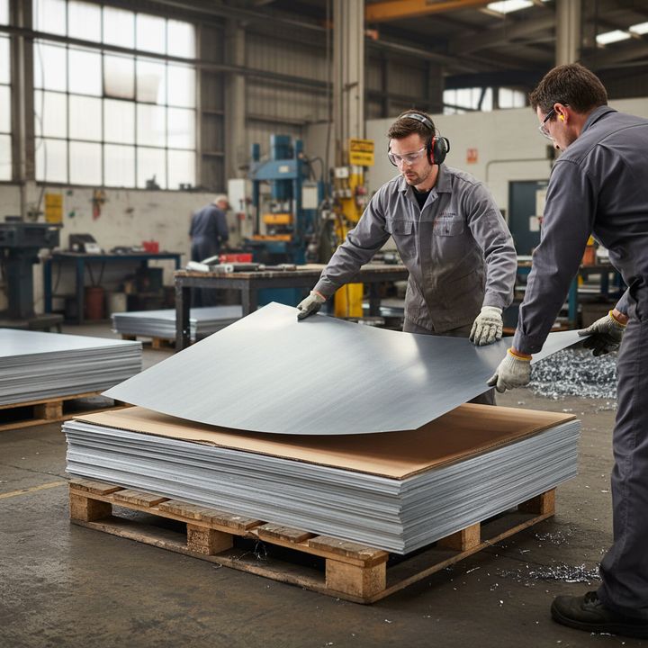 Premium 2500mm x 1250mm x 3.0mm Aluminium Sheet - High-Performance 1050 Alloy for Versatile Applications