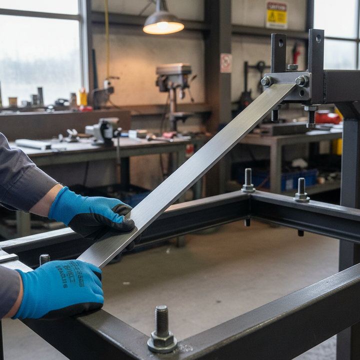 Premium Structural Grade Aluminium Flat Bar 76.2mm x 3.2mm with High Strength and Corrosion Resistance for Heavy Applications