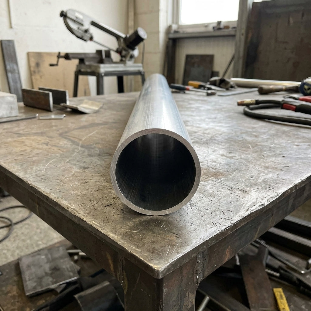 76.2mm x 6.3mm Circular Aluminium Tube 76.2 mm OD × 6.3 mm wall – photo 1 of 2