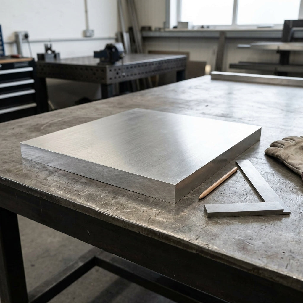 Aluminium Plate 70mm Thick 5083 - Cut to Size 70 mm – photo 1 of 2
