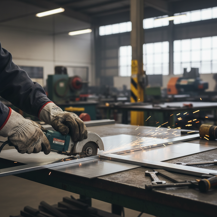 Premium Structural Grade Aluminium Flat Bar 203.2mm x 6.3mm - High-Strength 6082 T6 Alloy for Industrial Applications