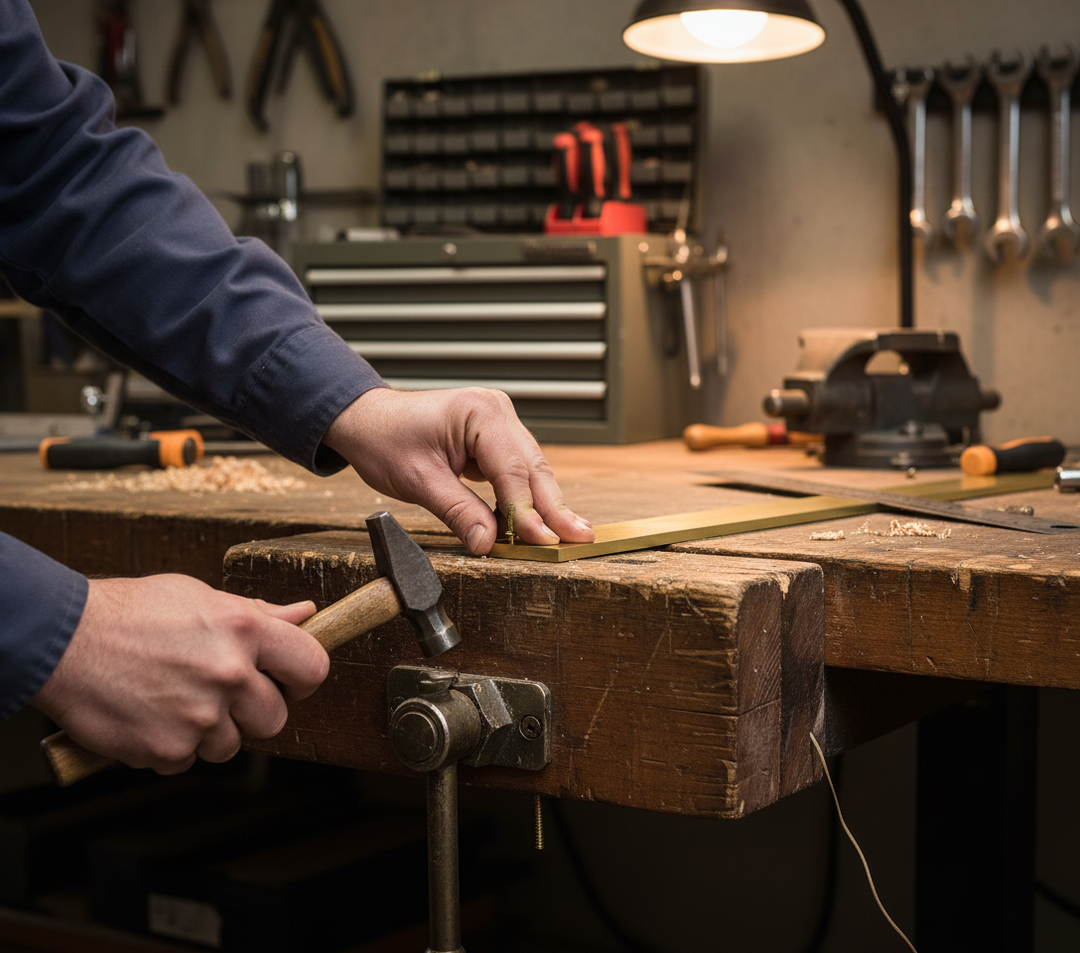 Premium Plain Finish Brass Unequal Angle 25.4mm x 12.7mm x 3.2mm with High Corrosion Resistance and Decorative Applications