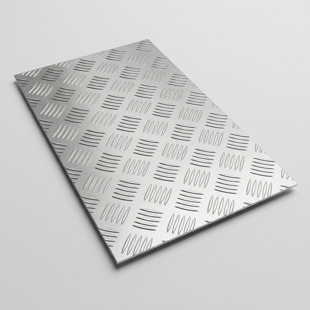 1.5mm Aluminium Five Bar Slip-Resistant Floor Plate Custom (view 2)