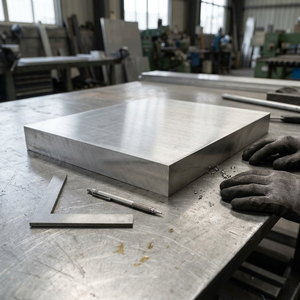 Aluminium Plate 100mm Thick 5083 - Cut to Size 100 mm – photo 1 of 2