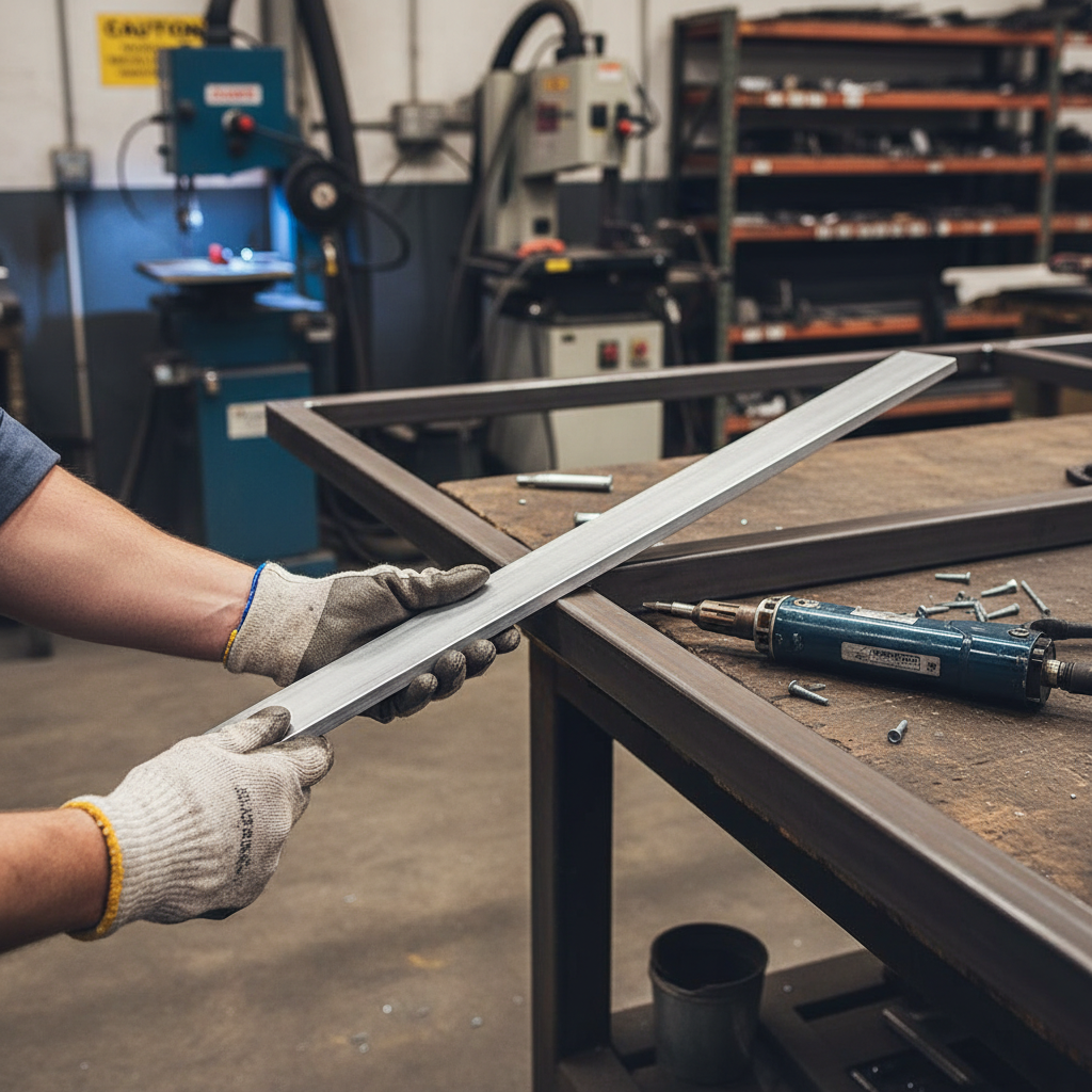 Premium Structural Grade 6082 T6 Aluminium Flat Bar 88.9mm x 6.3mm for High-Strength Applications 88.9 × 6.3 mm (3 1/2″ × 1/4″) – photo 1 of 2